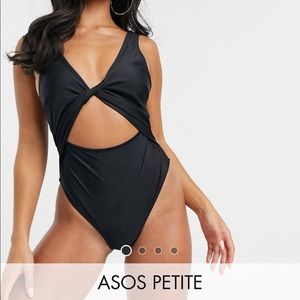 ASOS PETITE ONE PIECE SWIMSUIT